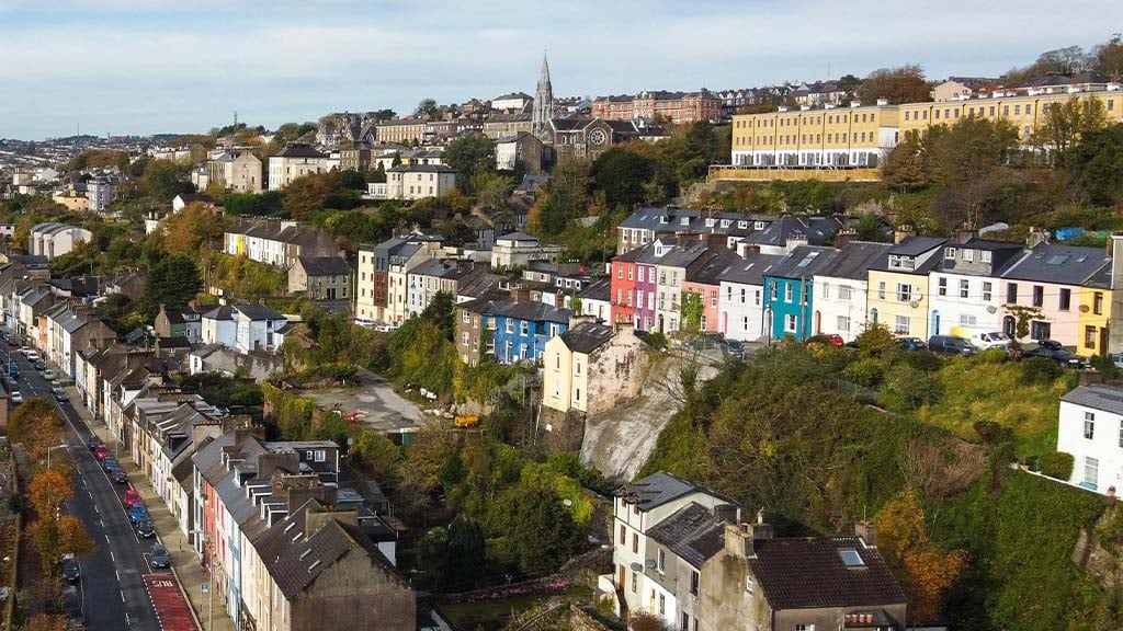 Lower Glanmire Road in Cork, Ireland