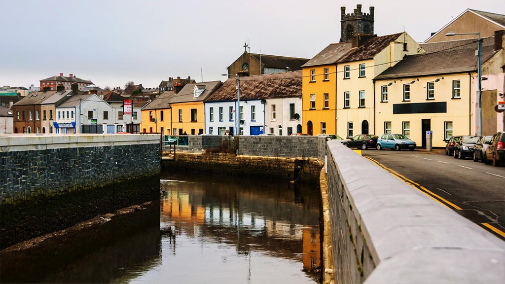 Neighborhood in co Waterford, Ireland