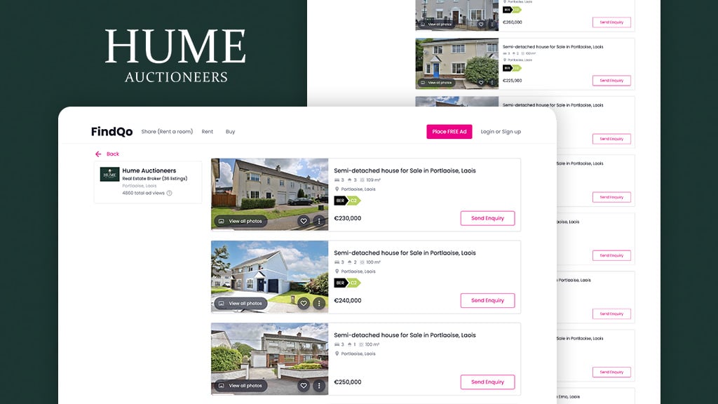 Hume Auctioneers' Business Profile on FindQo.ie