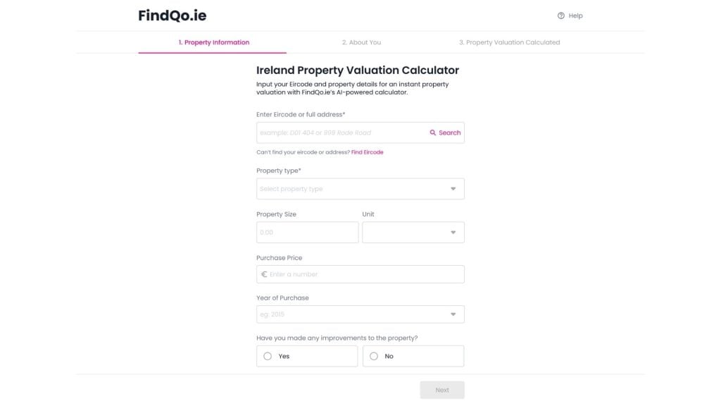 Property Valuation Tool