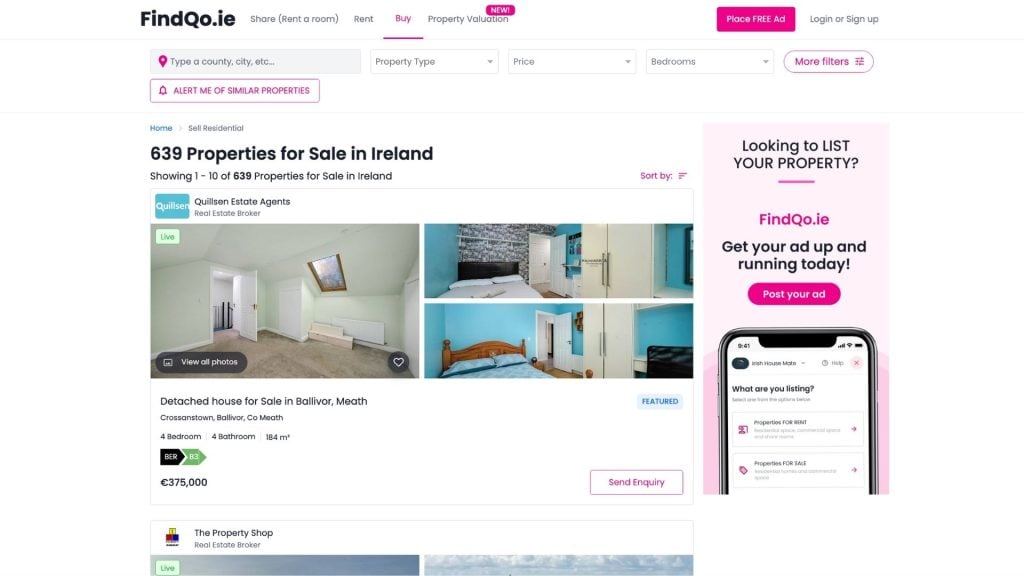 dublin property findqo.ie