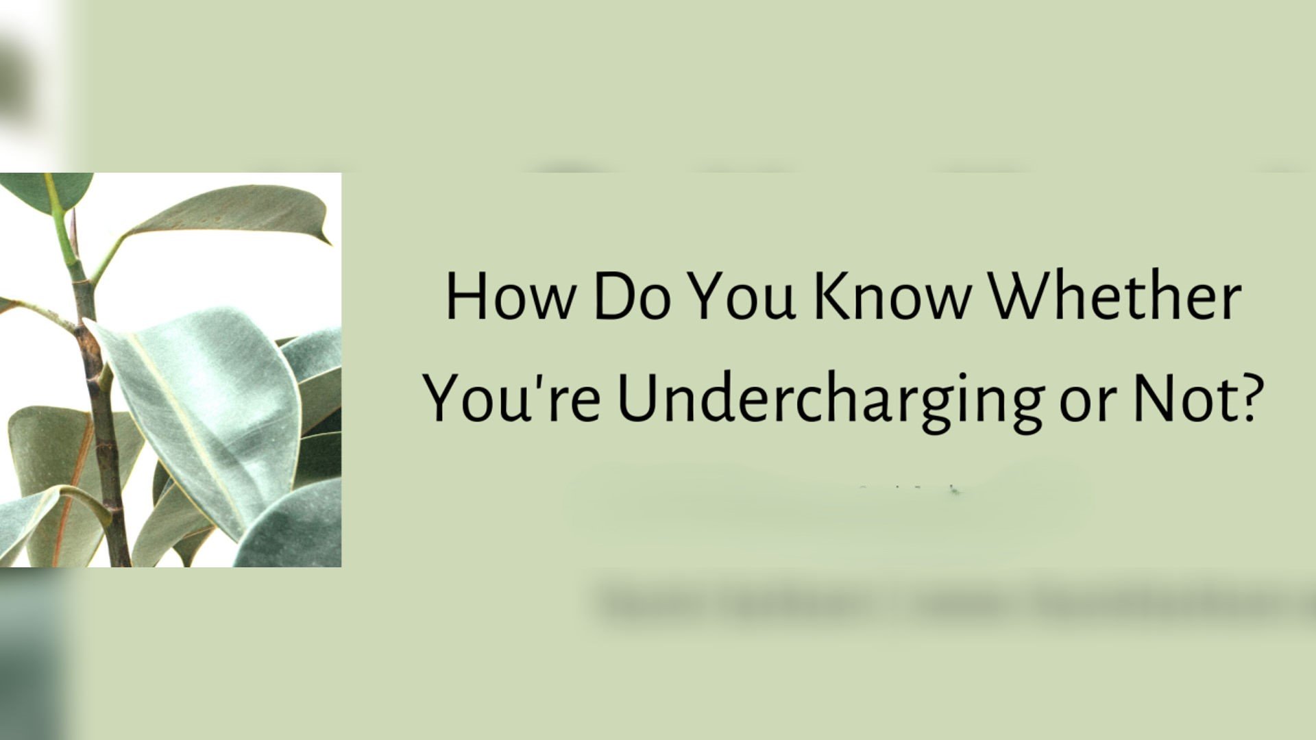 What Are Signs I’m Undercharging for My Rental?