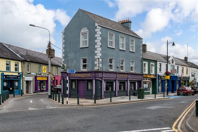 Corner house in Ireland with a spacious garden and family-friendly outdoor space, highlighting why corner houses are popular with Irish families.